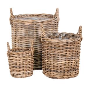 House Nordic Set van 3 opbergmanden Selma | 