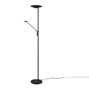 TRIO Brantford Vloerlamp - Mat zwart