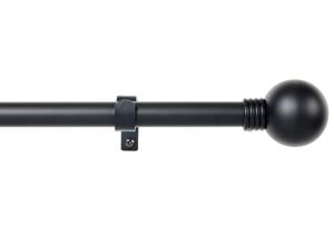 Vorhangstange Stor Planet Ausziehbar Schwarz (110 Cm)