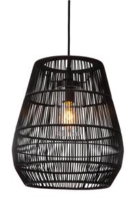 Lucide NERIDA - Hanglamp Buiten - Ø 35 cm - 1xE27 - IP44 - Zwart