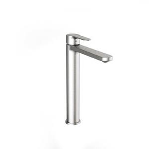 GO by Van Marcke Nemo Nero wastafelkraan - 29.1cm - opbouw - mengkraan - messing RVS geborsteld GL78377/S NK