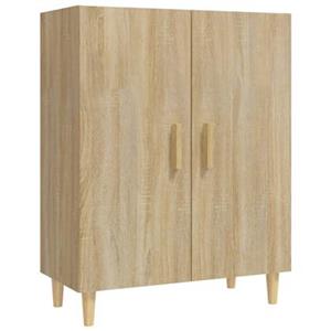 VidaXL Dressoir 70x34x90 cm bewerkt hout sonoma eikenkleurig