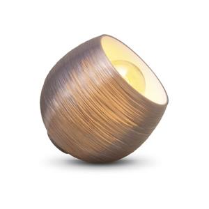Philips Tafellamp 3d Shell One Brushes Grijs ⌀18,5cm E27