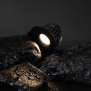 The Light Group SLC OnePro LED inbouw-downlight zwart 4.000 K