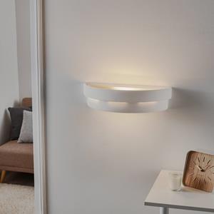 Euluna Wandlamp Tavern van keramiek, up/down, wit