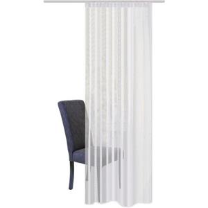HOME WOHNIDEEN Gardine "EIKE", (1 St.), HxB: 245x140, KOMBIBANDSCHAL LÄNGSSTREIFEN