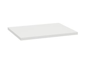 Fontana Bano toppaneel mat wit 40x22cm t.b.v. toiletmeubel met ribbelfront