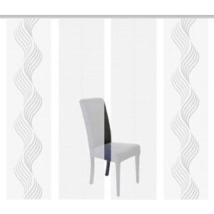 HOME WOHNIDEEN Schiebegardine "FELSIA 4er", (4 St.), HxB: 245x60, 4er Set