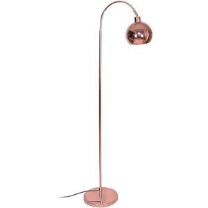 SalesFever Staande lamp Pepe Frame en kap in koper-look geborsteld