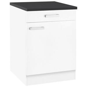OPTIFIT Onderkast Odense 60 cm breed, met deur en lade, met 28 mm dik werkblad
