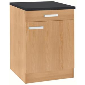 OPTIFIT Unterschrank "Odense", 60 cm breit, mit Tür und Schubkasten, mit 28 mm starker Arbeitsplatte