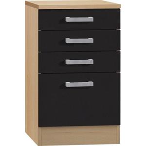 OPTIFIT Unterschrank "Odense 50", 50 cm breit, 50 cm tief, mit 3 Schubkästen und 1 Auszug