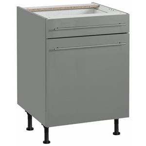 OPTIFIT Onderkast Bern 60 cm breed, met deur en lade, met in hoogte verstelbare poten
