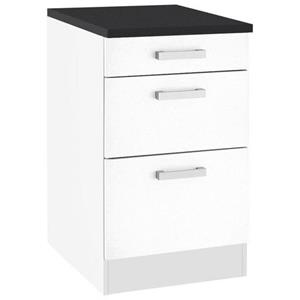 OPTIFIT Unterschrank "Odense", 50 cm breit, mit 1 Schubkasten und 2 Auszügen