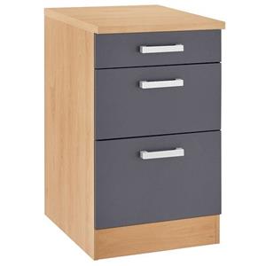 OPTIFIT Unterschrank "Odense", 50 cm breit, mit 1 Schubkasten und 2 Auszügen