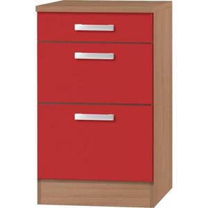 OPTIFIT Unterschrank "Odense", 50 cm breit, mit 1 Schubkasten und 2 Auszügen