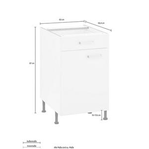 OPTIFIT Unterschrank "Parma", Breite 60 cm