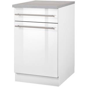 wiho Küchen Unterschrank "Chicago", 50 cm breit, 1 Schubkasten und 1 Tür