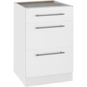 wiho Küchen Unterschrank "Unna", 50 cm breit, mit 2 großen Auszügen, ohne Arbeitsplatte