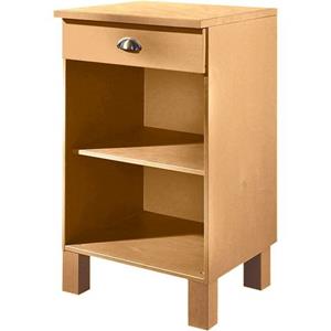 Home affaire Onderkast Oslo 50 cm breed, met 23 mm dik werkblad, 1 lade, 2 vakken