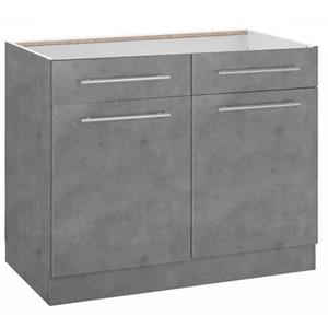 wiho Küchen Onderkast Flexi2 Breedte 100 cm