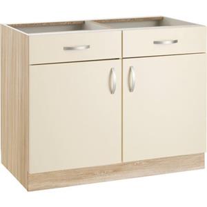 wiho Küchen Onderkast Flexi Breedte 100 cm