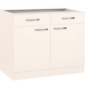 wiho Küchen Unterschrank "Kansas", 100 cm breit, ohne Arbeitsplatte
