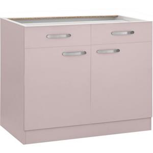 wiho Küchen Unterschrank "Kansas", 100 cm breit, ohne Arbeitsplatte