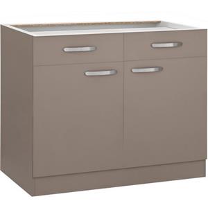 Wiho Küchen Onderkast Kansas 100 cm breed, zonder werkblad