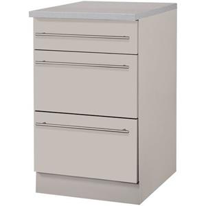 wiho Küchen Unterschrank "Chicago", 50 cm breit mit 2 Auszügen