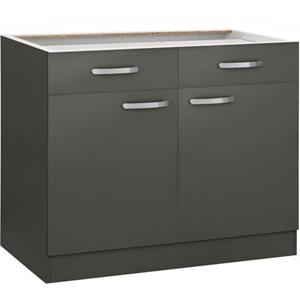 wiho Küchen Unterschrank "Kansas", 100 cm breit, ohne Arbeitsplatte