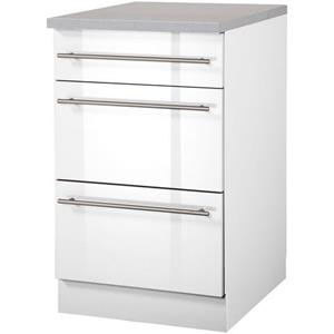 wiho Küchen Unterschrank "Chicago", 50 cm breit mit 2 Auszügen