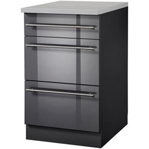 wiho Küchen Unterschrank "Chicago", 50 cm breit mit 2 Auszügen