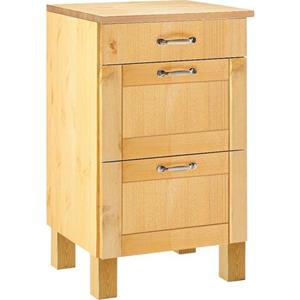 Home affaire Unterschrank "Alby", Breite 50 cm, 3 Schubladen