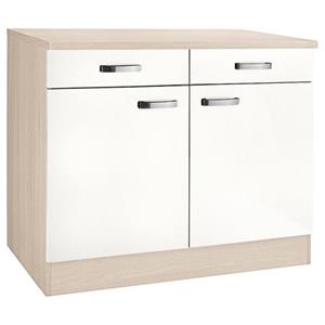 OPTIFIT Onderkast , met metalen handgrepen, breedte 100 cm