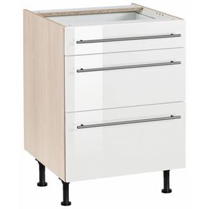 OPTIFIT Unterschrank "Bern", 60 cm breit, mit Schubkasten und 2 Auszügen,höhenverstellbare Füße