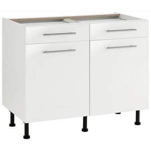 wiho Küchen Unterschrank "Ela", Breite 100 cm, höhenverstellbare Füße