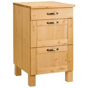 Home affaire Onderkast Alby Breedte 50 cm, 3 laden