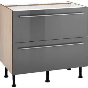 OPTIFIT Unterschrank "Bern", 90 cm breit, mit 2 großen Auszügen für viel Stauraum