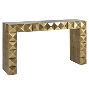 Richmond Interiors Richmond Sidetable Collada 137.5 x 36cm - Brushed Gold