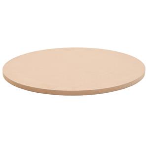 VIDAXL Tischplatte Rund Mdf 500x18 Mm