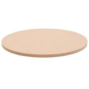 vidaXL Tafelblad rond MDF 500x18 mm