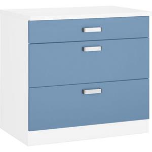 wiho Küchen Unterschrank "Husum", 90 cm breit, mit 2 großen Auszügen