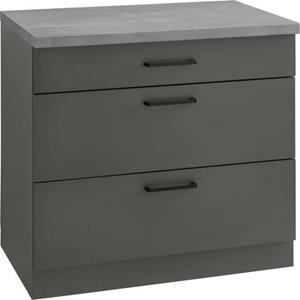 wiho Küchen Unterschrank "Esbo", 90 cm breit, mit 2 großen Auszügen