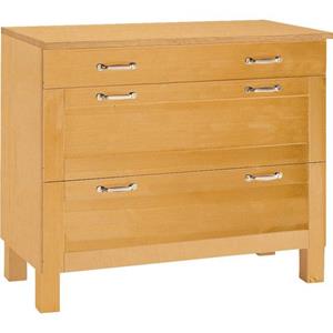 Home affaire Unterschrank "Alby", Breite 100 cm, 3 Schubladen