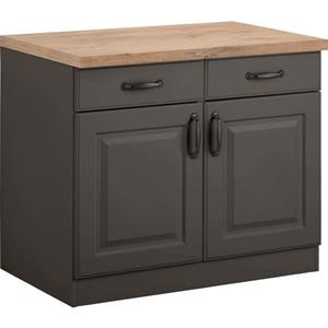 wiho Küchen Unterschrank "Erla", 100 cm breit mit Kassettenfront