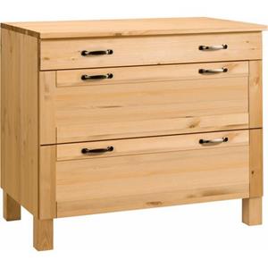 Home affaire Unterschrank "Alby", Breite 100 cm, 3 Schubladen