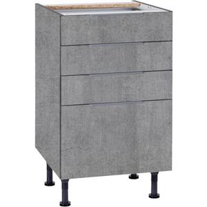 OPTIFIT Unterschrank "Tara", mit Vollauszug und Soft-Close-Funktion, Breite 50 cm