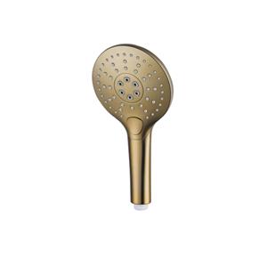 FortiFura Calvi Handdouche - ø12cm - rond - 3 standen - geborsteld messing PVD SW799449