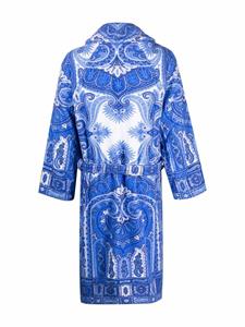 ETRO HOME Badjas met paisley-print - Blauw